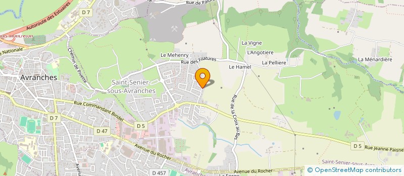 localisation de l'entreprise MADAME MARINE PLANTADE  AVRANCHES