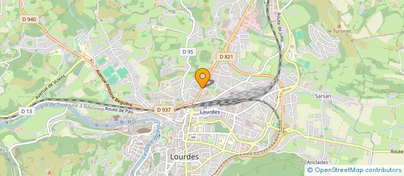 localisation de l'entreprise MADAME MARINE PLANTE  LOURDES