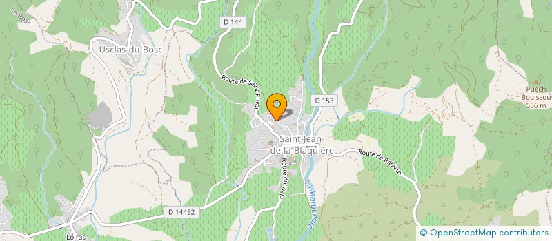 localisation de l'entreprise MADAME MARINE PLASSE  SAINT-JEAN-DE-LA-BLAQUIERE