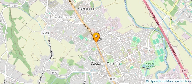 localisation de l'entreprise MADAME MARINE PONCET  TOULOUSE