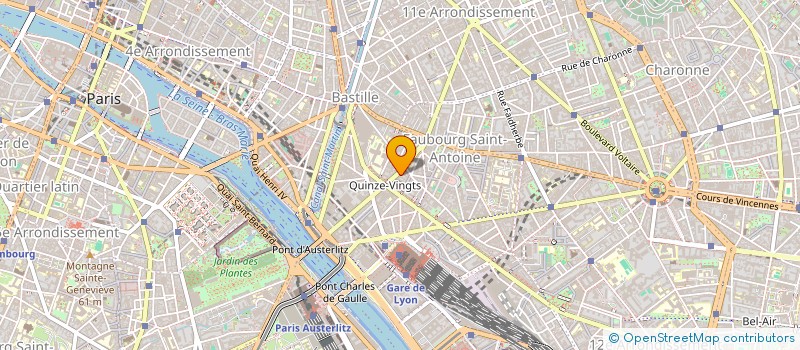 localisation de l'entreprise MADAME MARINE POUSSINEAU  PARIS