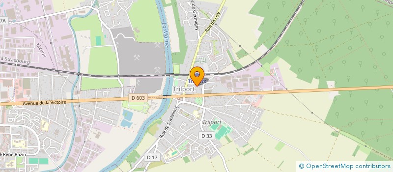 localisation de l'entreprise MADAME MARINE PRACHE  TRILPORT