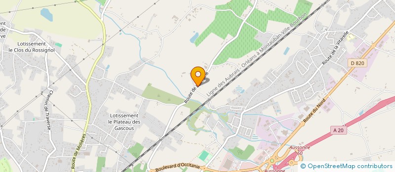 localisation de l'entreprise MADAME MARINE PRADAL  MONTAUBAN