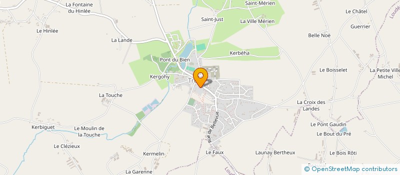 localisation de l'entreprise MADAME MARINE PRESTAVOINE  TREVE