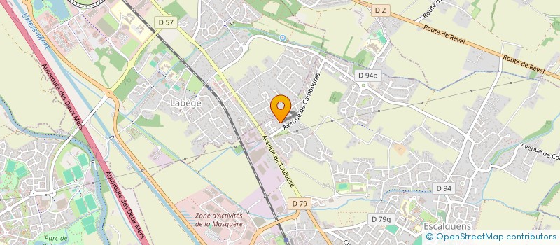 localisation de l'entreprise MADAME MARINE PREVOT  ESCALQUENS