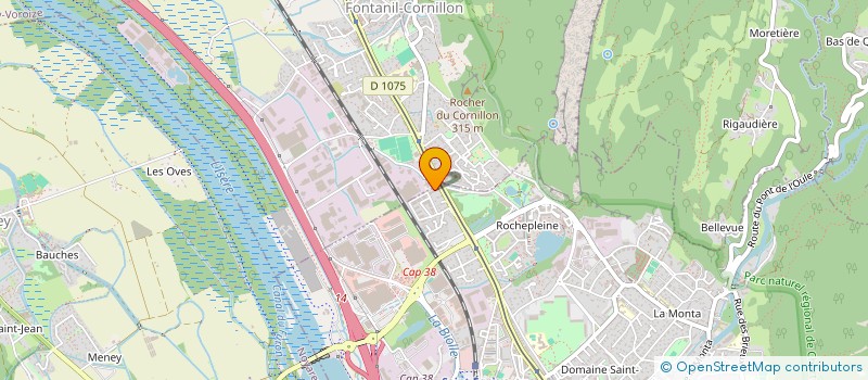 localisation de l'entreprise MADAME MARINE PRINCIPE  SAINT-EGREVE