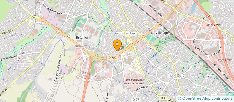 localisation de l'entreprise MADAME MARINE PRISE à SAINT-BRIEUC