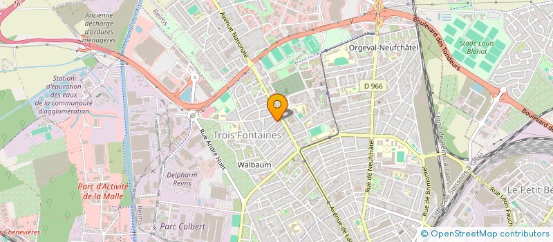 localisation de l'entreprise MADAME MARINE PROTAIS  REIMS