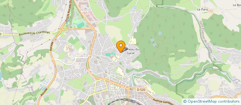 localisation de l'entreprise MADAME MARINE PROVENZANO  VOIRON