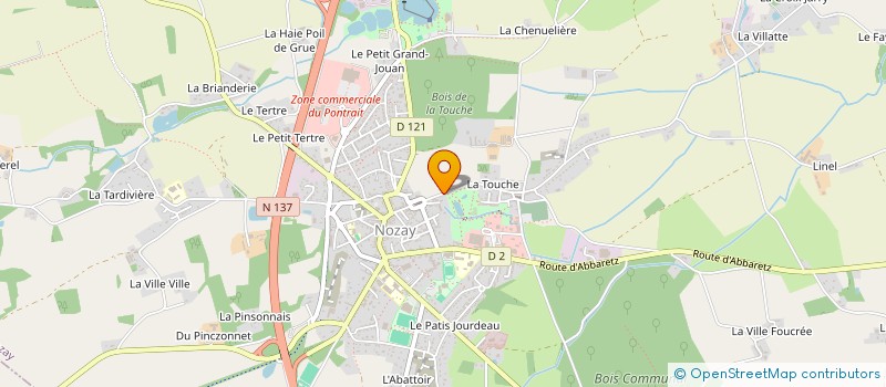 localisation de l'entreprise MADAME MARINE PROVOST à NOZAY