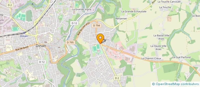 localisation de l'entreprise MADAME MARINE PUNGIER  LANVALLAY