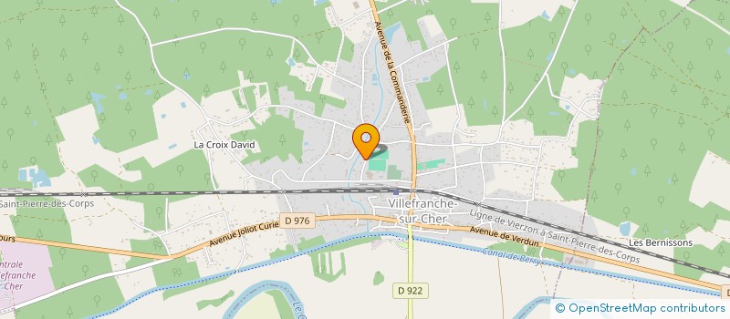 localisation de l'entreprise MADAME MARINE PUZELA  VILLEFRANCHE-SUR-CHER