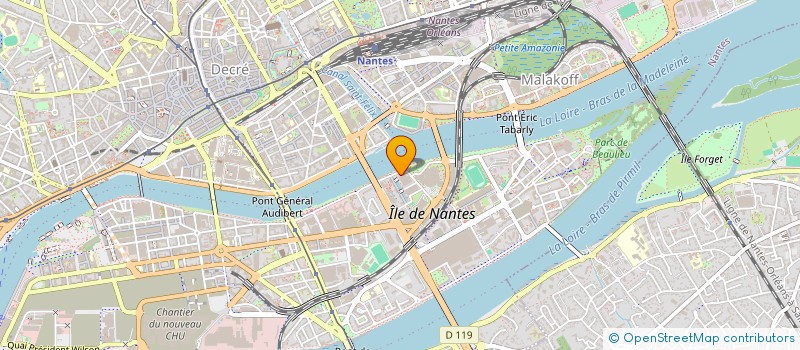 localisation de l'entreprise MADAME MARINE QUENEHERVE à NANTES