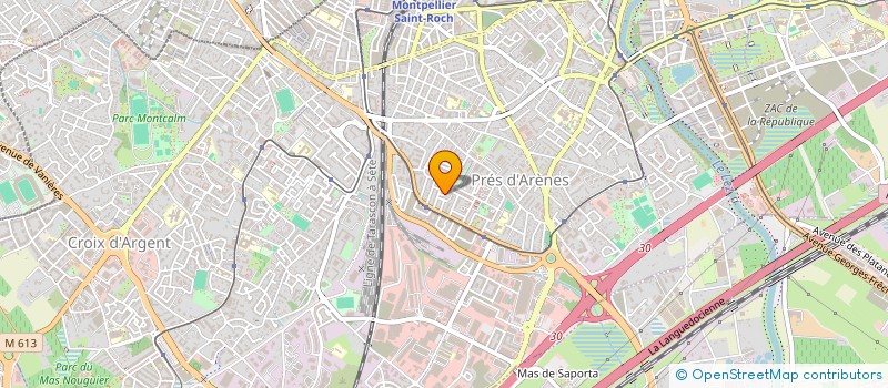 localisation de l'entreprise MADAME MARINE RABIER à MONTPELLIER