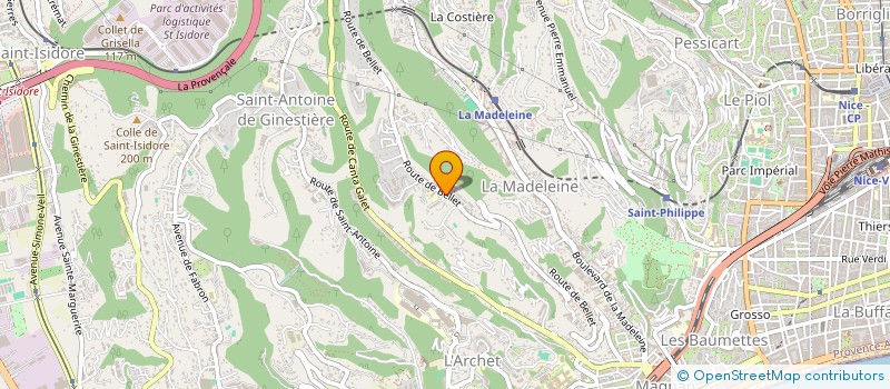 localisation de l'entreprise MADAME MARINE RAMI  NICE