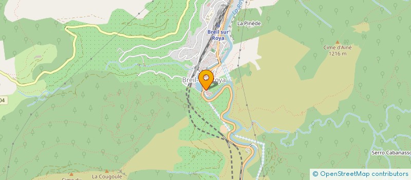 localisation de l'entreprise MADAME MARINE RAMOIN  BREIL-SUR-ROYA