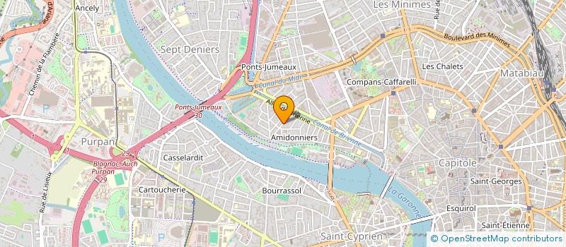 localisation de l'entreprise MADAME MARINE RAYNAUD à TOULOUSE