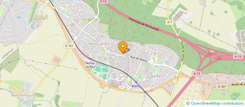 localisation de l'entreprise MADAME MARINE RELIQUET à NOISY-LE-ROI