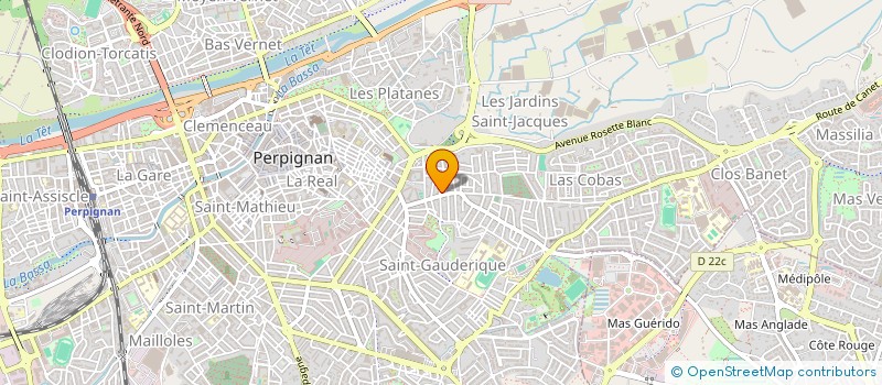 localisation de l'entreprise MADAME MARINE REMY  PERPIGNAN