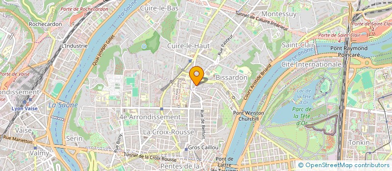 localisation de l'entreprise MADAME MARINE REMY  CALUIRE-ET-CUIRE