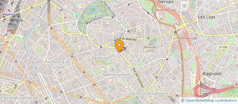 localisation de l'entreprise MADAME MARINE RENARD  PARIS