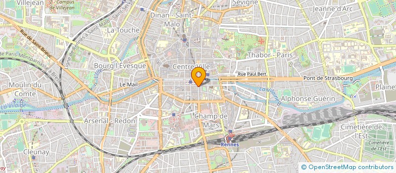 localisation de l'entreprise MADAME MARINE RENAUD  RENNES