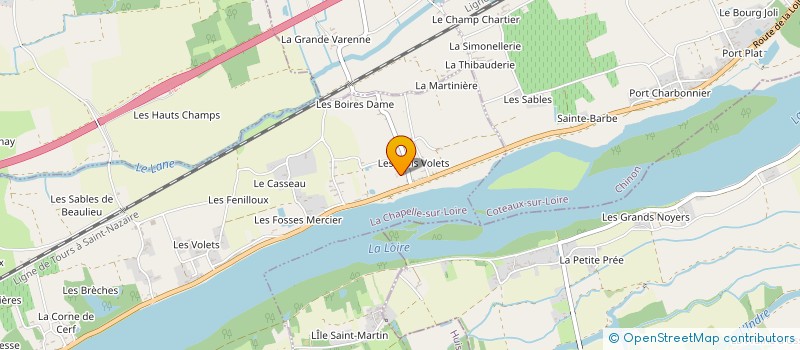 localisation de l'entreprise MADAME MARINE RENAUD à LA CHAPELLE-SUR-LOIRE