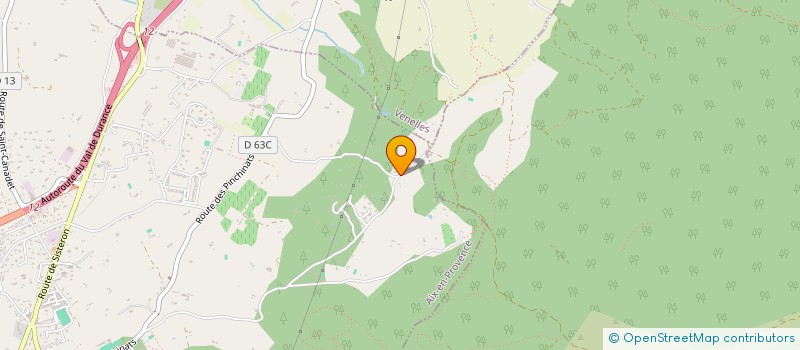 localisation de l'entreprise MADAME MARINE REVELLIN-CLERC  AIX-EN-PROVENCE