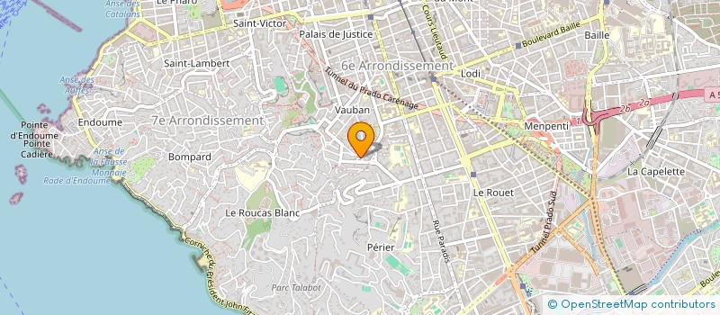 localisation de l'entreprise MADAME MARINE REYNA SANCHEZ à MARSEILLE