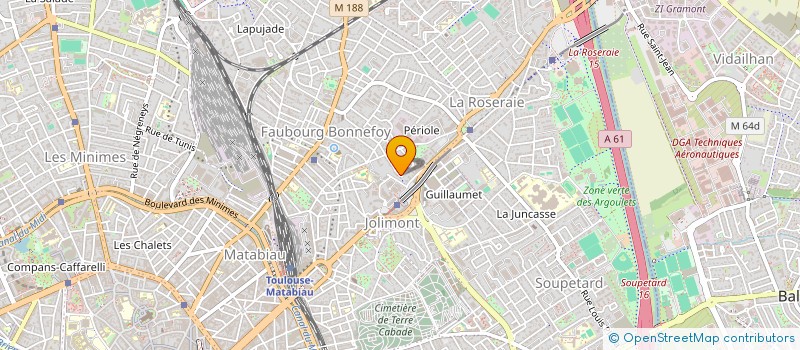 localisation de l'entreprise MADAME MARINE RICAVY à TOULOUSE