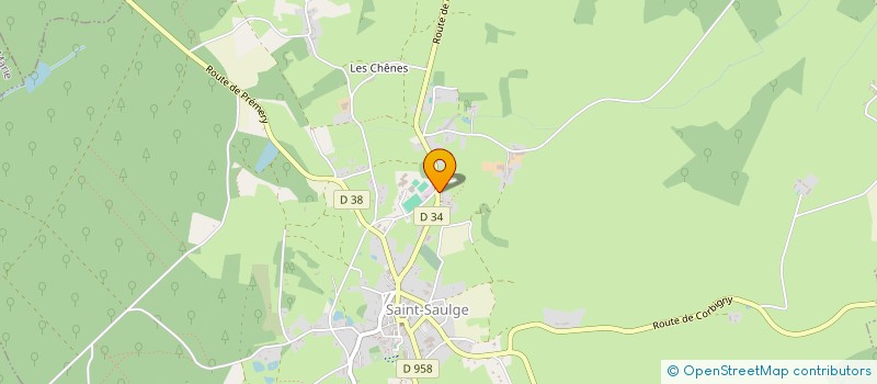 localisation de l'entreprise MADAME MARINE RIGNAULT  SAINT-SAULGE