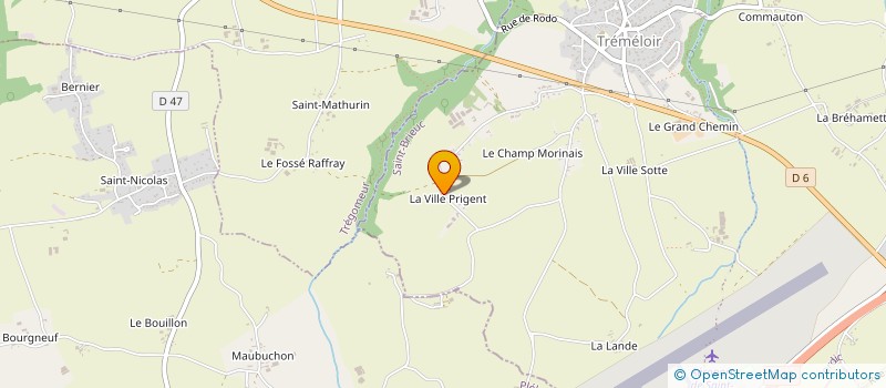 localisation de l'entreprise MADAME MARINE ROBERT  PORDIC