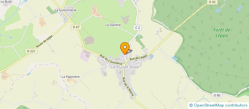 localisation de l'entreprise MADAME MARINE ROGER à BEAUPREAU-EN-MAUGES