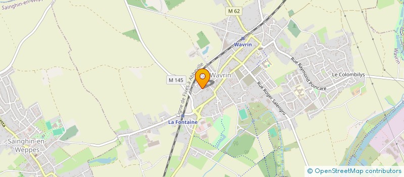 localisation de l'entreprise MADAME MARINE ROGIER  WAVRIN