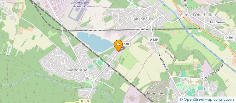 localisation de l'entreprise MADAME MARINE ROHFRITSCH  HAGUENAU