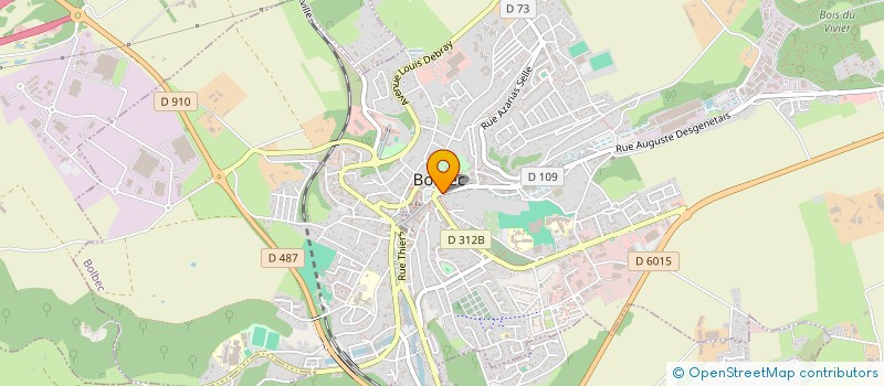 localisation de l'entreprise MADAME MARINE ROSOLENET  BOLBEC