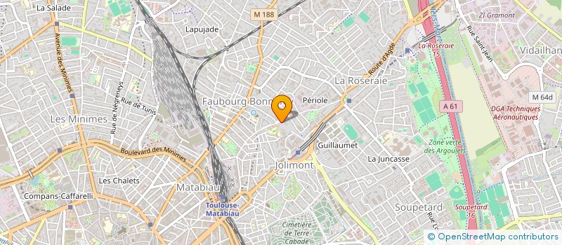 localisation de l'entreprise MADAME MARINE ROSSI à TOULOUSE