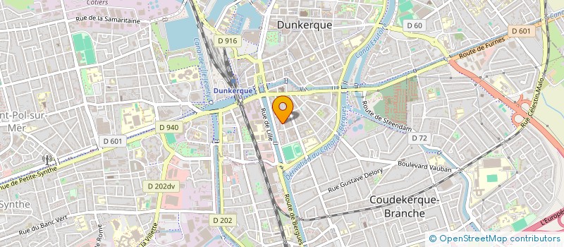 localisation de l'entreprise MADAME MARINE ROUBLIC à DUNKERQUE