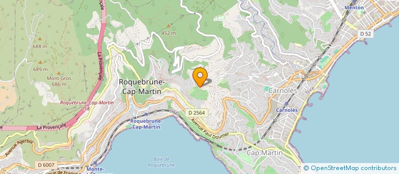 localisation de l'entreprise MADAME MARINE ROUVIDANT à ROQUEBRUNE-CAP-MARTIN