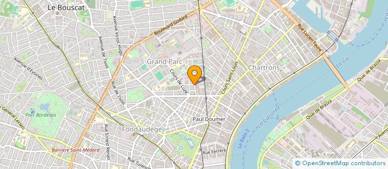 localisation de l'entreprise MADAME MARINE ROY  BORDEAUX