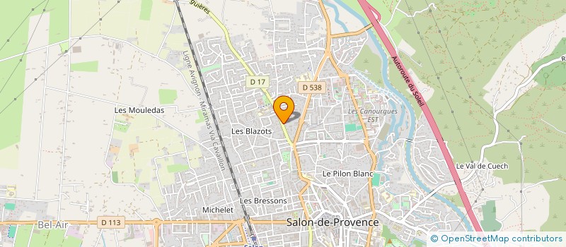 localisation de l'entreprise MADAME MARINE RUFFIE à SALON-DE-PROVENCE