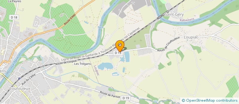 localisation de l'entreprise MADAME MARINE SABLE  LOUPIAC