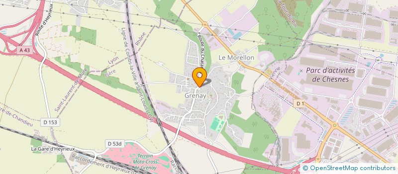 localisation de l'entreprise MADAME MARINE SADIN  GRENAY