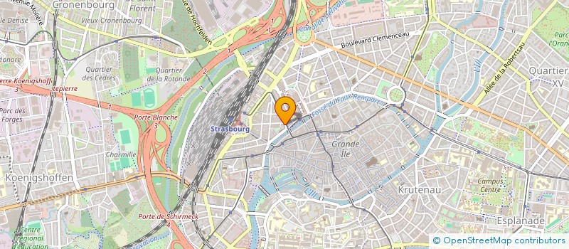 localisation de l'entreprise MADAME MARINE SAINT-REQUIER à STRASBOURG