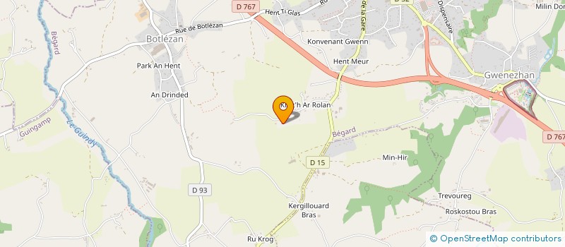 localisation de l'entreprise MADAME MARINE SAMSON  BEGARD