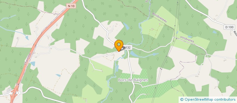 localisation de l'entreprise MADAME MARINE SANSFACON  BORS (CANTON DE CHARENTE-SUD)