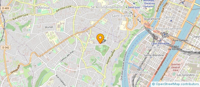 localisation de l'entreprise MADAME MARINE SANTOS à SAINTE-FOY-LES-LYON