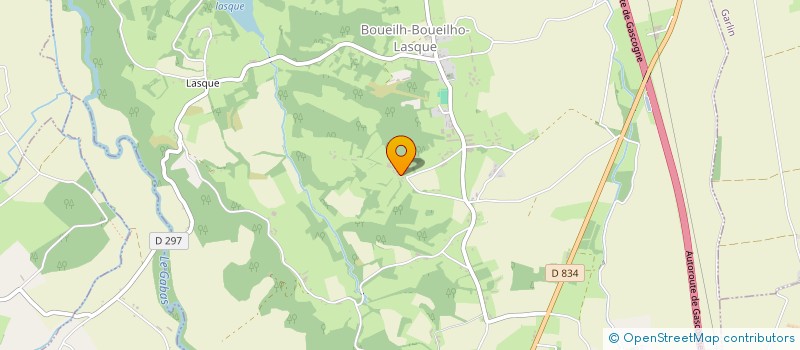 localisation de l'entreprise MADAME MARINE SAPHORES  BOUEILH-BOUEILHO-LASQUE