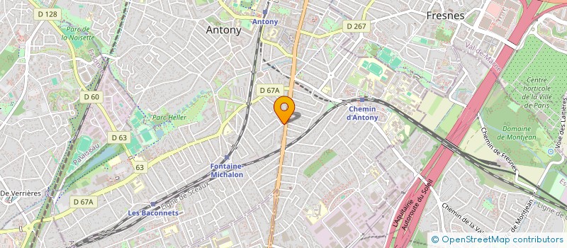 localisation de l'entreprise MADAME MARINE SAROUFIME à ANTONY