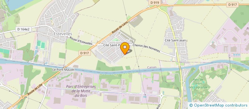 localisation de l'entreprise MADAME MARINE SAVAETE  CARVIN